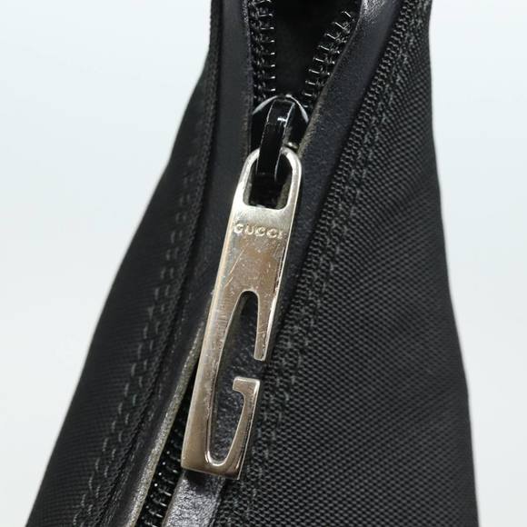 GUCCI Shoulder Bag Nylon Black 001 2113 1955 Auth ep4627 - Picture 10 of 16